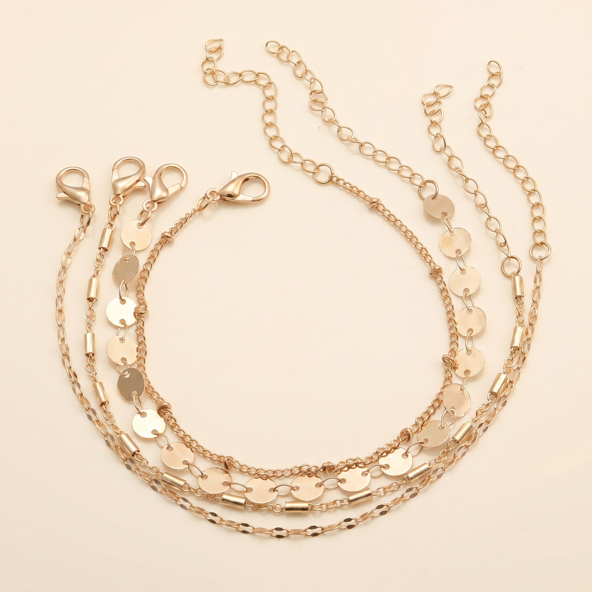 The Everyday Stack — 4 Piece Bracelet Set