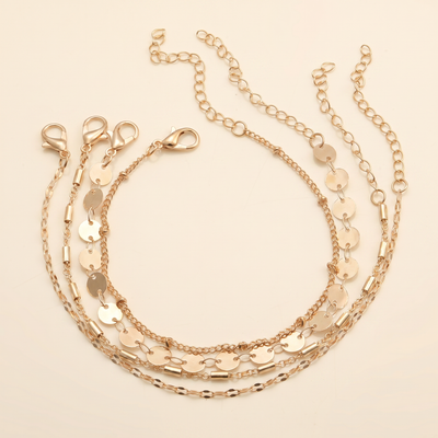 The Everyday Stack — 4 Piece Bracelet Set