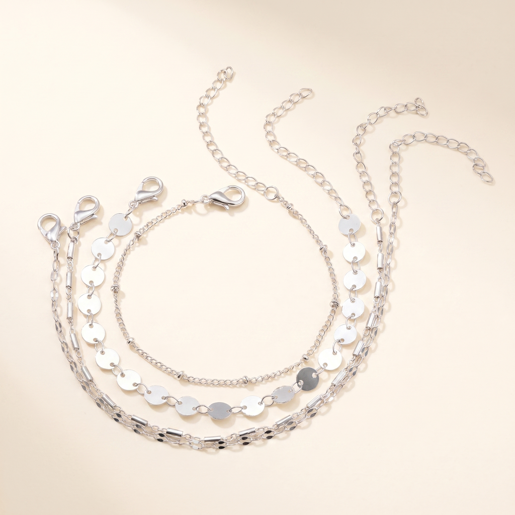 The Everyday Stack — 4 Piece Bracelet Set